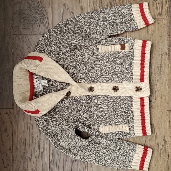 Kids Roots Cabin Cardigan Sweater - Picture 1 of 7
